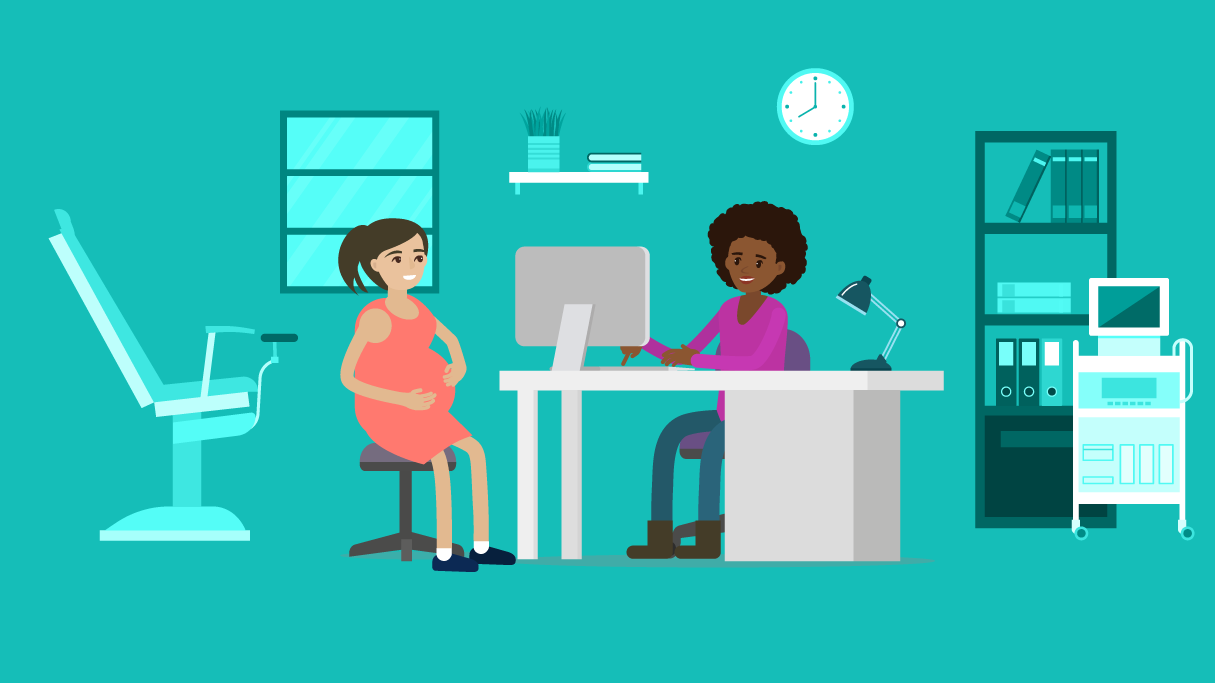 Consultation de grossesse